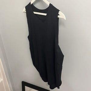 Lightweight Lululemon running top - black
